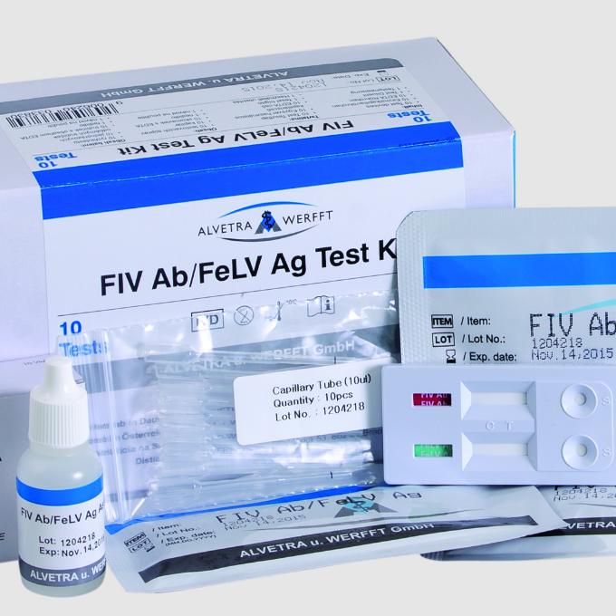20 testů na FIV/FeLV