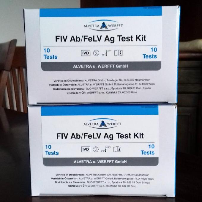 Testy na FIV a FeLV - 40 ks