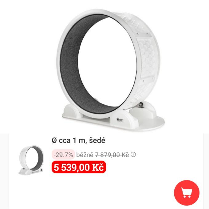 Běhací kolo pro kočky