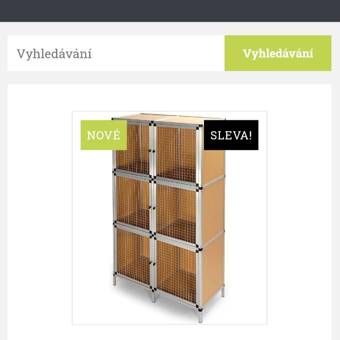 Hliníkové boxy pro kočky