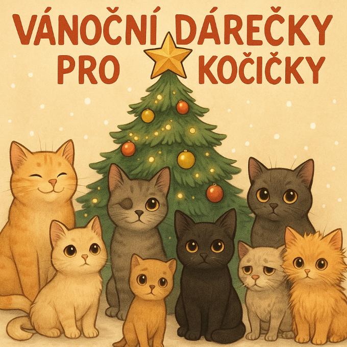 Vánoční dárečky pro kočičky
