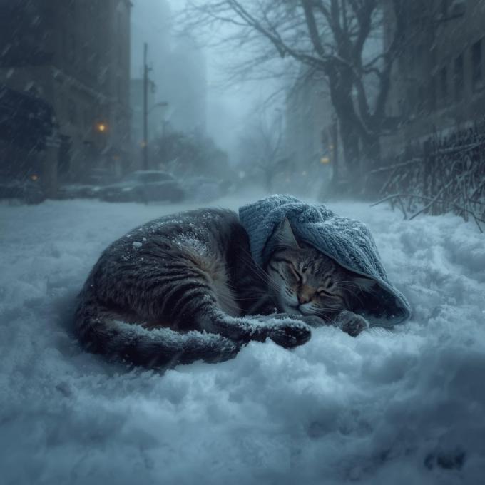 Vánoční nadílka granulí pro krmná místa