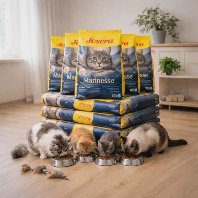 60 kg kvalitního krmení pro naše kočky 🐾