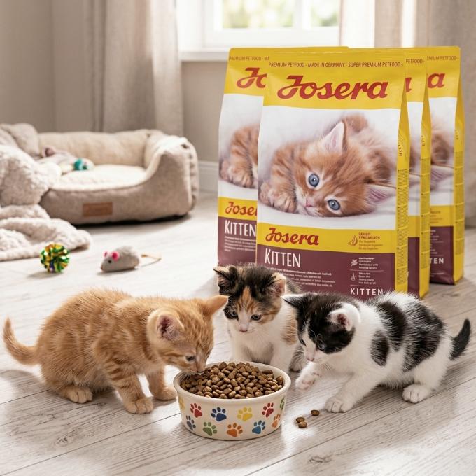 Koťátka potřebují Josery