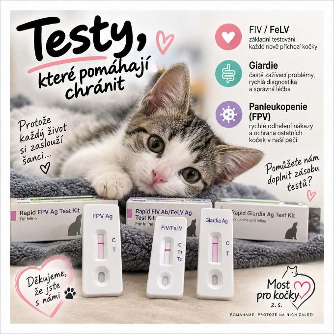 🐾 TESTY, KTERÉ POMÁHAJÍ CHRÁNIT 🐾