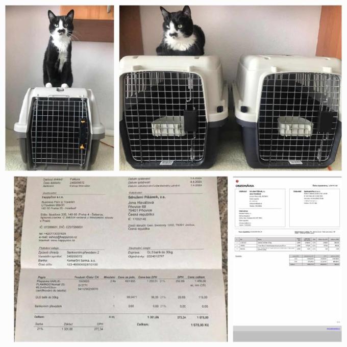 Přepravky pro  kočky