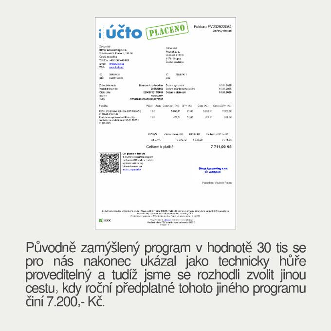 Účetní program pro Fouska
