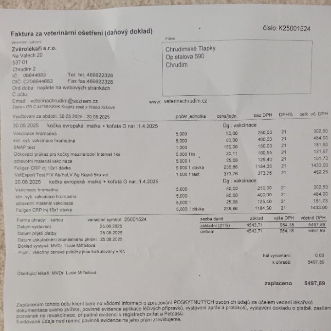 Očkování pro Géčka