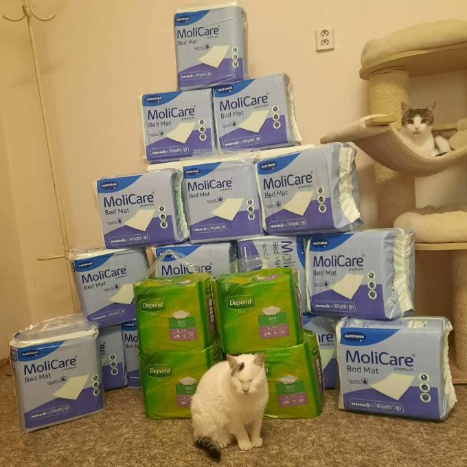 Podložky pro slepou Toničku