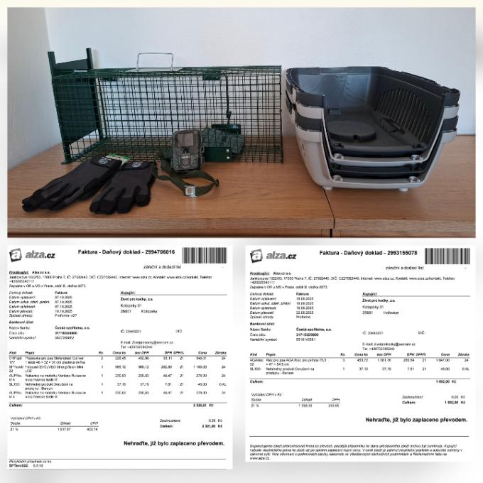 Odchytové kastrační vybavení