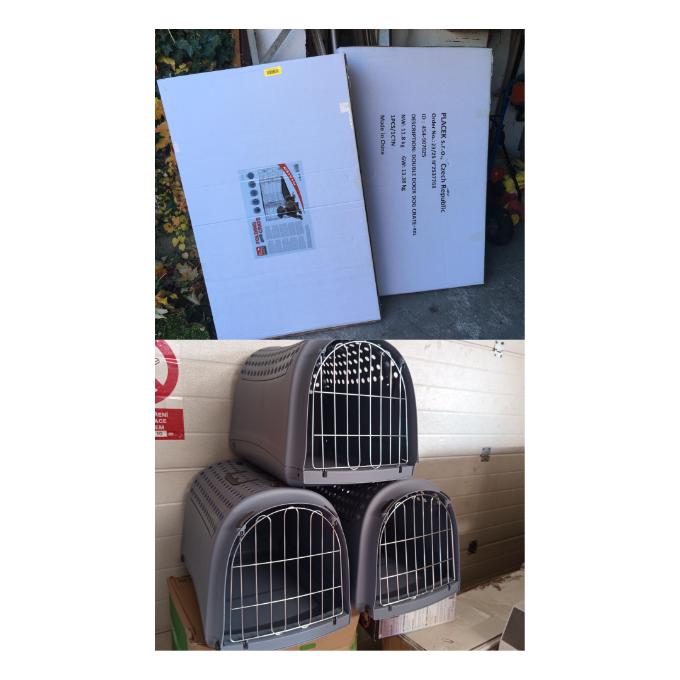 Chybí nám klece + přepravky