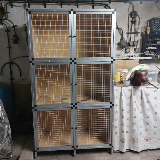 Hliníkové boxy pro kočky