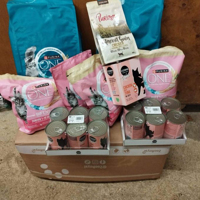 Krmení pro naše venkovky