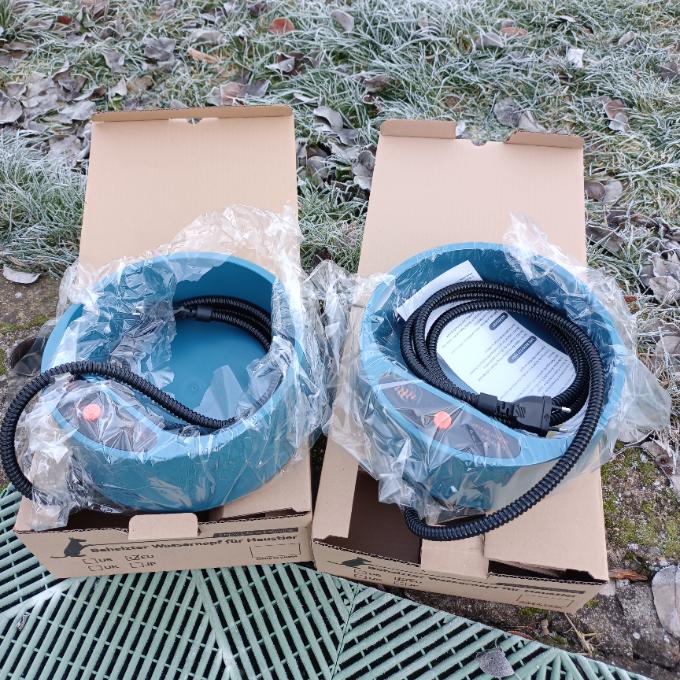 Vyhřívané misky na vodu do voliéry