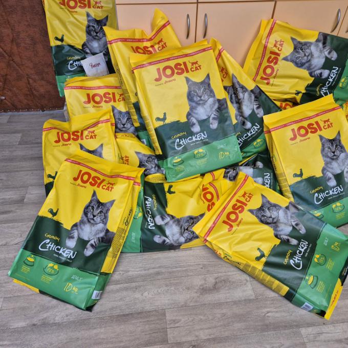 Krmení pro venkovní kočky