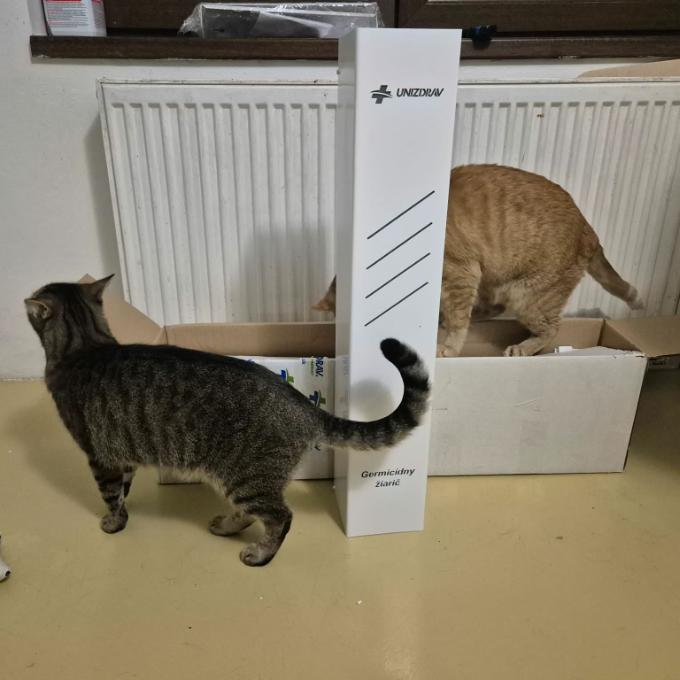 Germicidní zářič do Koťátkova